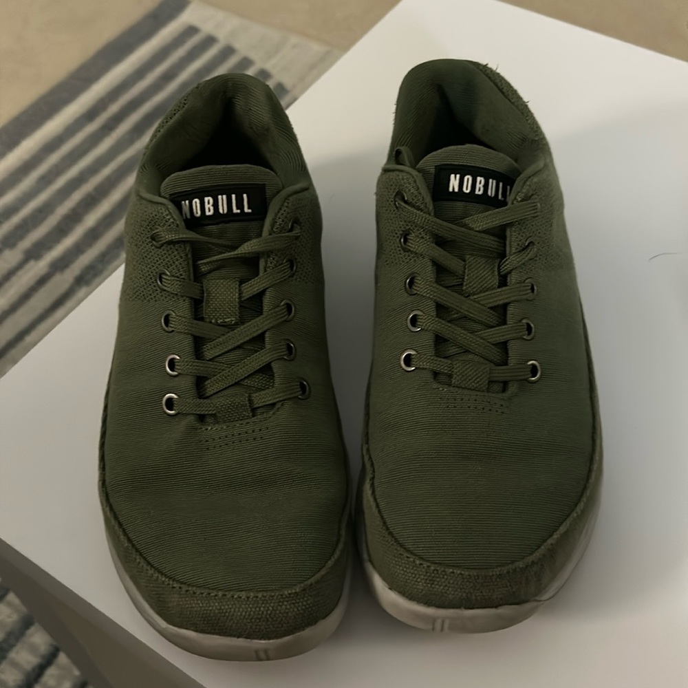 No Bull Army Green Lifting Shoes